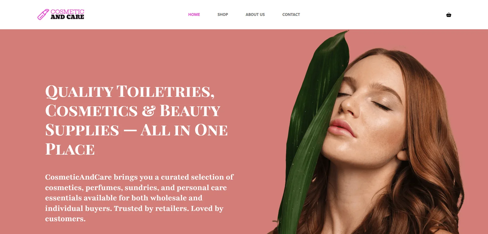 Cosmetic and Care - Web Development Case Study - Spire Tech Solution