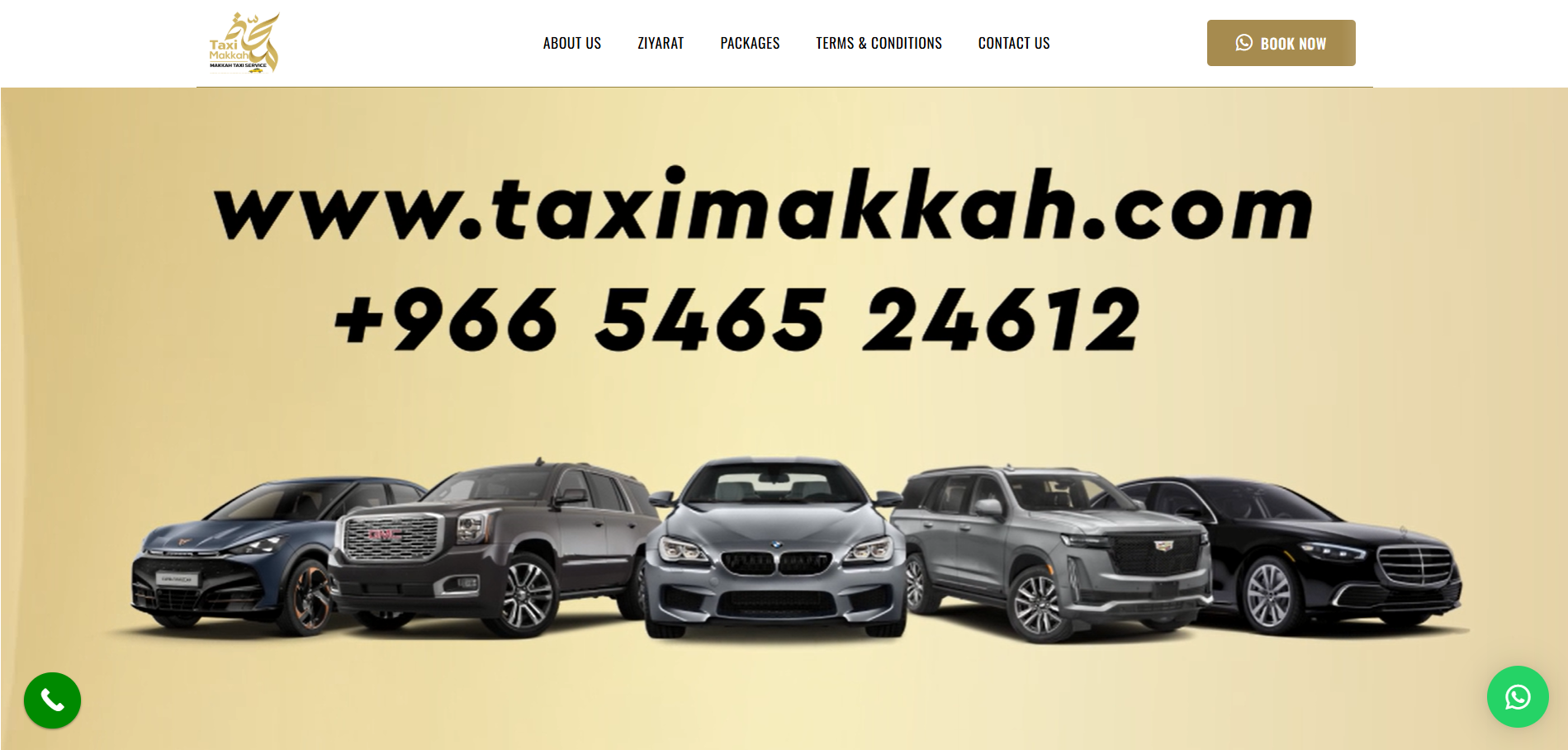Taxi Makkah - Web Development Case Study - Spire Tech Solution